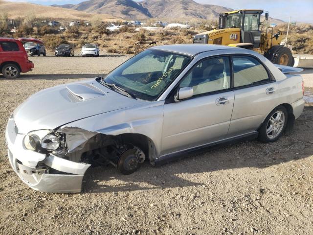 JF1GD29604G513466 - 2004 SUBARU IMPREZA WRX SILVER photo 1