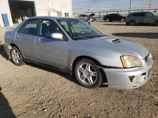 JF1GD29604G513466 - 2004 SUBARU IMPREZA WRX SILVER photo 4