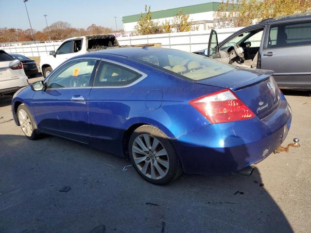 1HGCS22819A007585 - 2009 HONDA ACCORD EXL BLUE photo 2