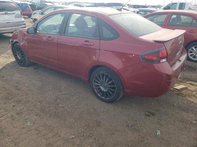 1FAHP3GN3BW125310 - 2011 FORD FOCUS SES RED photo 2