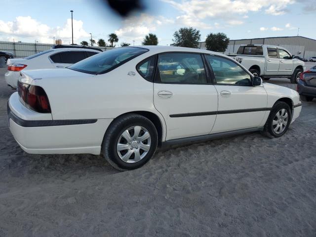 2G1WF52E659289034 - 2005 CHEVROLET IMPALA WHITE photo 3