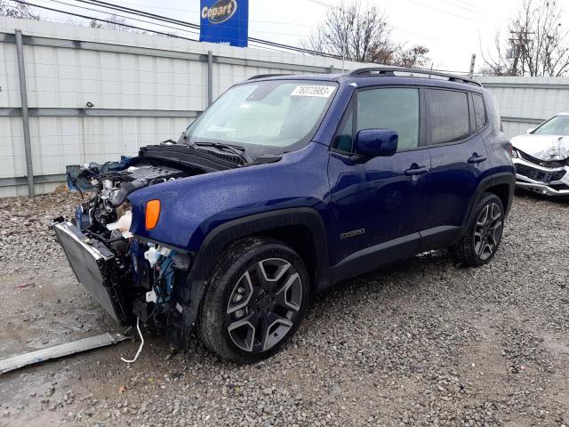 ZACNJCB13MPN29238 - 2021 JEEP RENEGADE LATITUDE BLUE photo 1