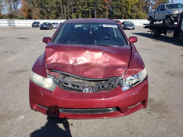 2HGFA16679H346646 - 2009 HONDA CIVIC LX-S Բորդո լուսանկար 5