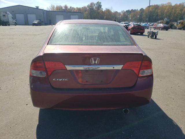2HGFA16679H346646 - 2009 HONDA CIVIC LX-S Բորդո լուսանկար 6