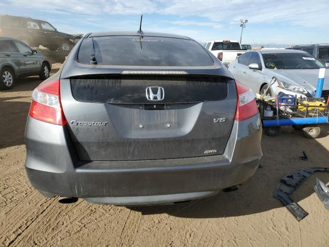5J6TF2H59CL002110 - 2012 HONDA CROSSTOUR EXL ნაცრისფერი ფოტო 6