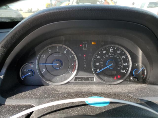 5J6TF2H59CL002110 - 2012 HONDA CROSSTOUR EXL ნაცრისფერი ფოტო 9