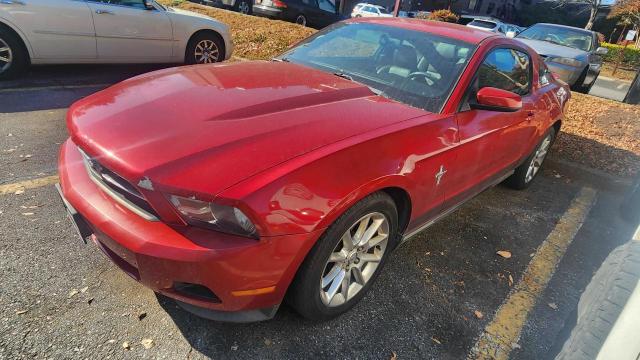 1ZVBP8AM0B5135874 - 2011 FORD MUSTANG RED photo 2