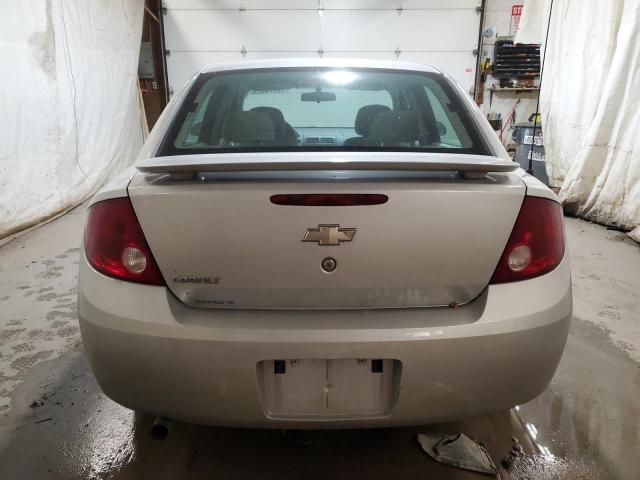 1G1AK52F957503532 - 2005 CHEVROLET COBALT SILVER photo 6