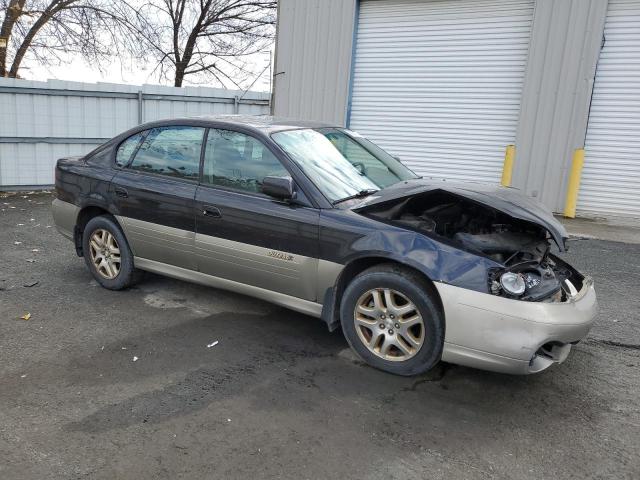 4S3BE686517213489 - 2001 SUBARU LEGACY OUTBACK LIMITED BLACK photo 4