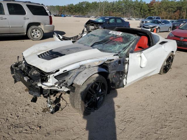 1G1YA2D77H5101787 - 2017 CHEVROLET CORVETTE STINGRAY 1LT WHITE photo 1