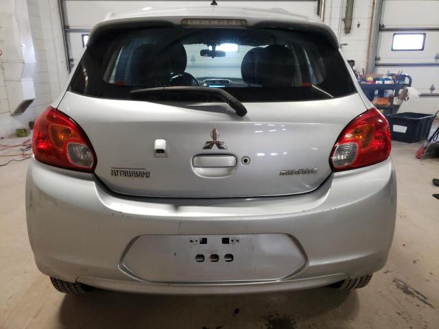 ML32A4HJ9FH045719 - 2015 MITSUBISHI MIRAGE ES SILVER photo 6