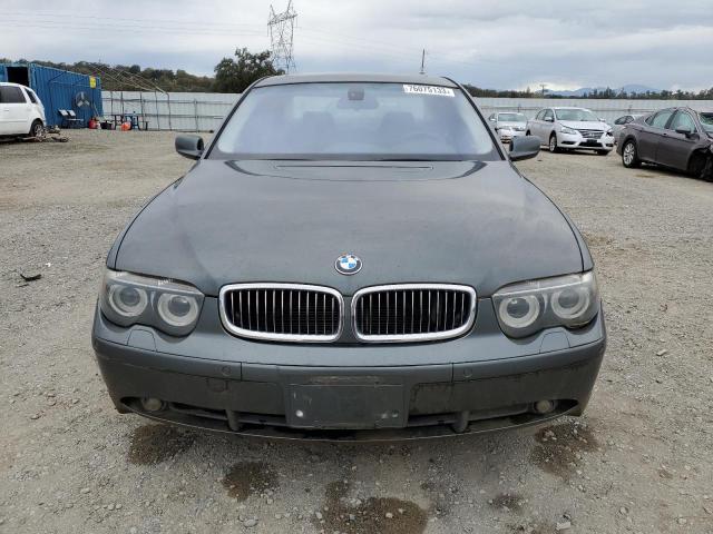 WBAGL63504DP73899 - 2004 BMW 745 I GRAY photo 5