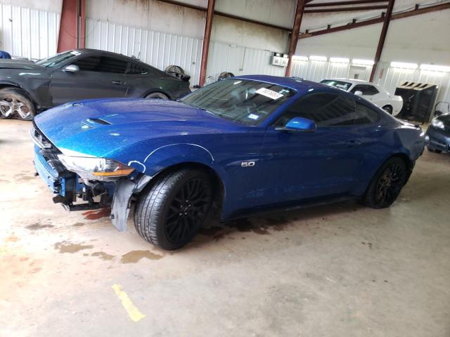 1FA6P8CF4J5122617 - 2018 FORD MUSTANG GT BLUE photo 1