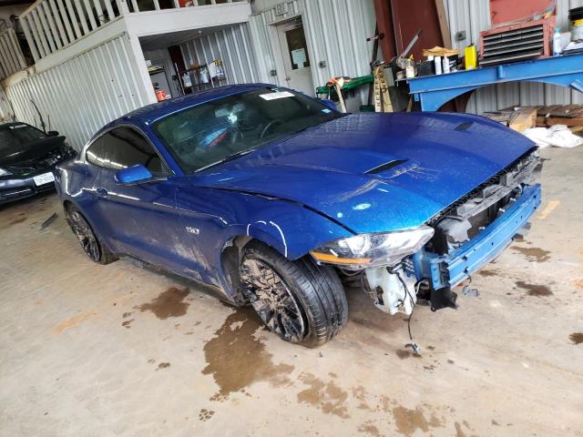 1FA6P8CF4J5122617 - 2018 FORD MUSTANG GT BLUE photo 4