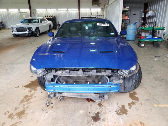 1FA6P8CF4J5122617 - 2018 FORD MUSTANG GT BLUE photo 5