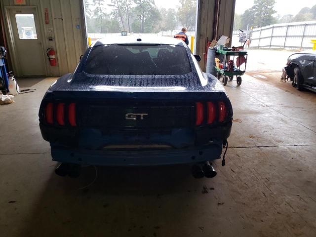 1FA6P8CF4J5122617 - 2018 FORD MUSTANG GT BLUE photo 6