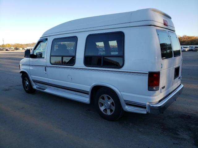 1FDRE14W55HB04470 - 2005 FORD ECONOLINE E150 VAN WHITE photo 2