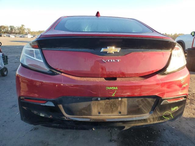 1G1RC6S59JU137127 - 2018 CHEVROLET VOLT LT RED photo 6