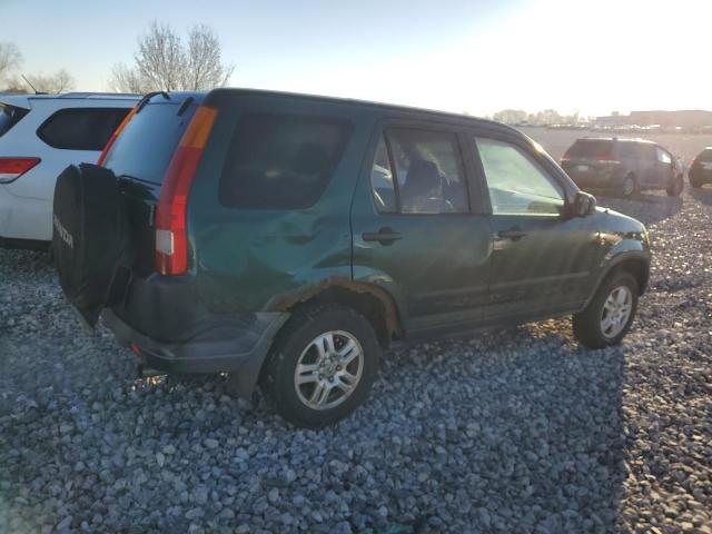 JHLRD78822C063037 - 2002 HONDA CR-V EX GREEN photo 3