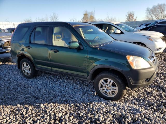 JHLRD78822C063037 - 2002 HONDA CR-V EX GREEN photo 4