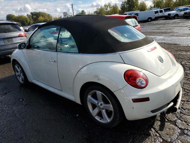 3VWFF31Y07M411658 - 2007 VOLKSWAGEN NEW BEETLE TRIPLE WHITE WHITE photo 2
