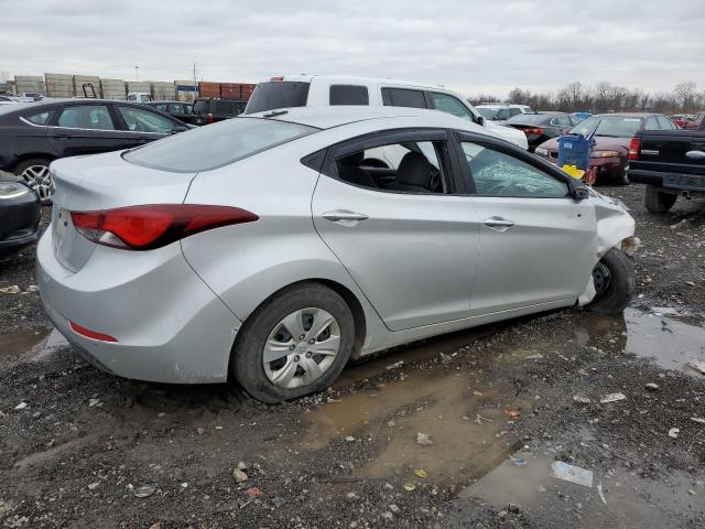 5NPDH4AE8GH769919 - 2016 HYUNDAI ELANTRA SE SILVER photo 3