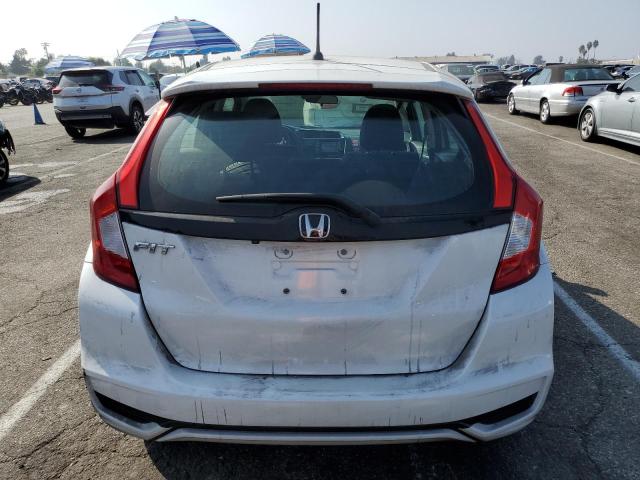 3HGGK5H40LM732600 - 2020 HONDA FIT LX WHITE photo 6