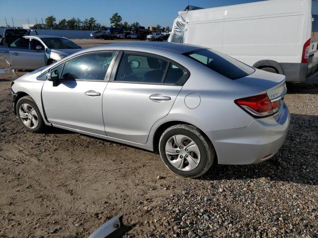 2HGFB2F5XFH540142 - 2015 HONDA CIVIC LX SILVER photo 2