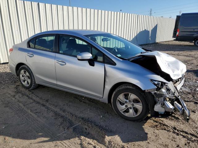 2HGFB2F5XFH540142 - 2015 HONDA CIVIC LX SILVER photo 4