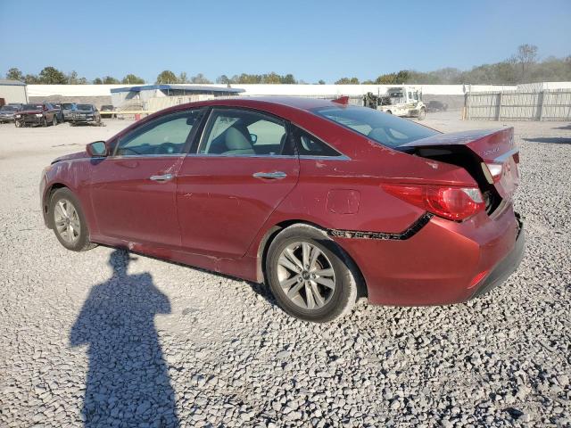 5NPEB4AC4EH858145 - 2014 HYUNDAI SONATA GLS RED photo 2