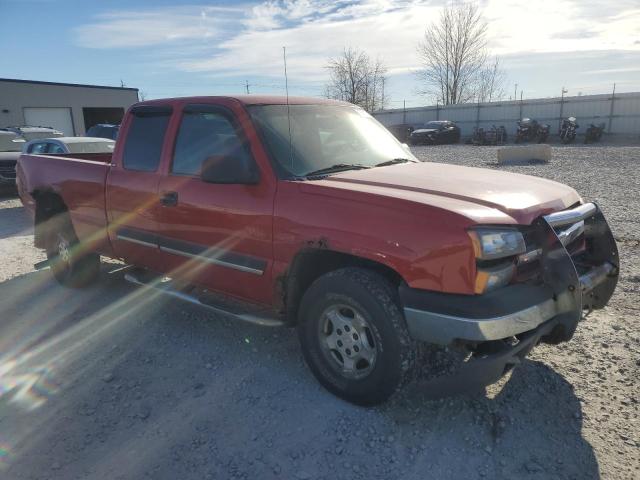 2GCEK19T831184759 - 2003 CHEVROLET SILVERADO K1500 RED photo 4