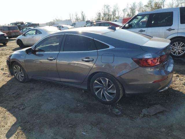 19XZE4F96KE001525 - 2019 HONDA INSIGHT TOURING GRAY photo 2