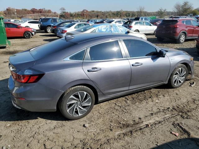 19XZE4F96KE001525 - 2019 HONDA INSIGHT TOURING GRAY photo 3