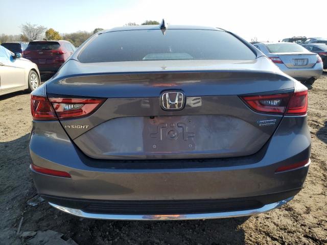 19XZE4F96KE001525 - 2019 HONDA INSIGHT TOURING GRAY photo 6