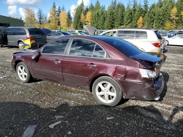 5NPEU46F96H032681 - 2006 HYUNDAI SONATA GLS BURGUNDY photo 2