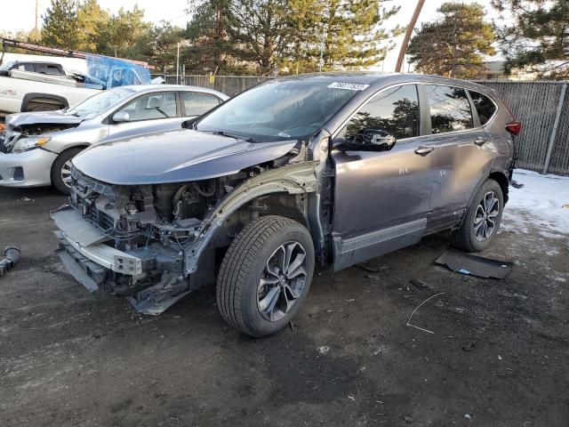 2HKRW2H52MH659949 - 2021 HONDA CR-V EX GRAY photo 1