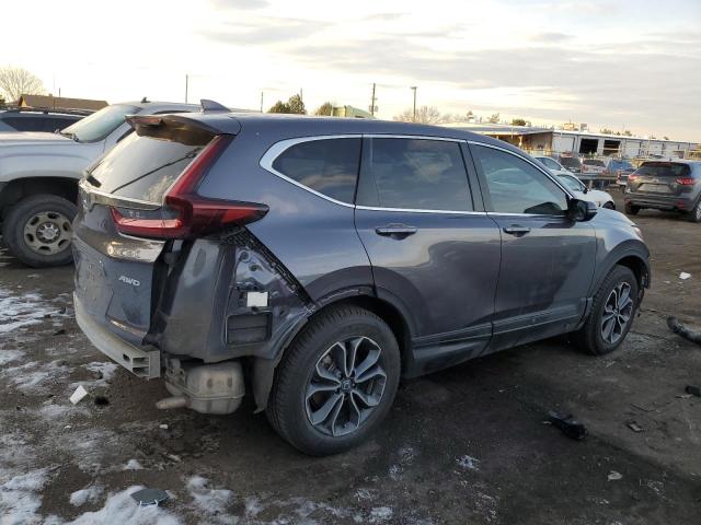 2HKRW2H52MH659949 - 2021 HONDA CR-V EX GRAY photo 3