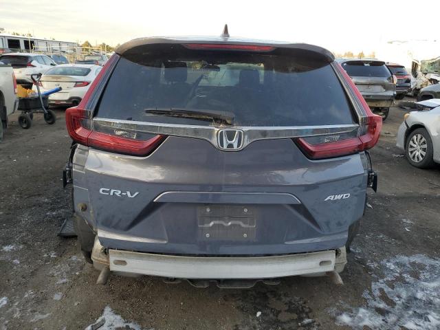 2HKRW2H52MH659949 - 2021 HONDA CR-V EX GRAY photo 6