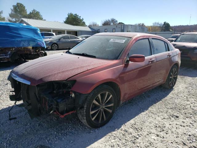 1C3CCBBG3DN718116 - 2013 CHRYSLER 200 TOURING MAROON photo 1