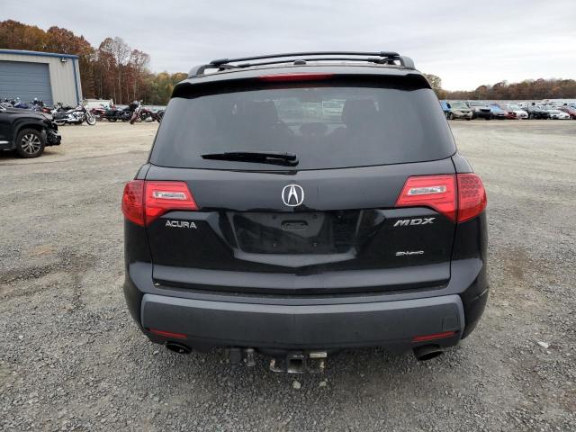 2HNYD28377H537983 - 2007 ACURA MDX TECHNOLOGY BLACK photo 6