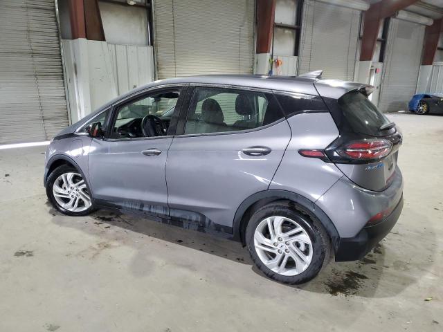 1G1FW6S08N4127435 - 2022 CHEVROLET BOLT EV 1LT GRAY photo 2