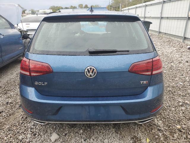 3VWG17AU0JM260044 - 2018 VOLKSWAGEN GOLF S BLUE photo 6