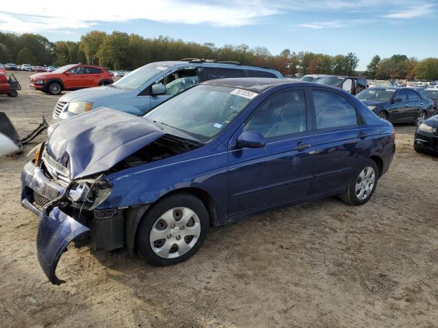 KNAFE121175452461 - 2007 KIA SPECTRA EX BLUE photo 1