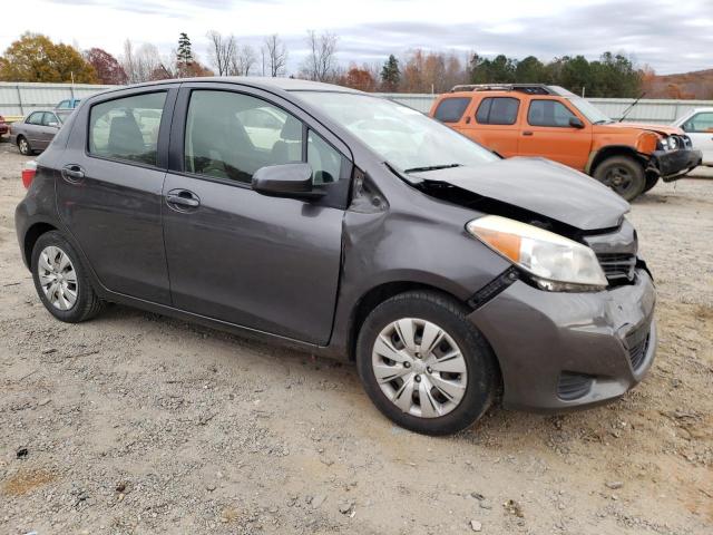 JTDKTUD3XCD526645 - 2012 TOYOTA YARIS GRAY photo 4