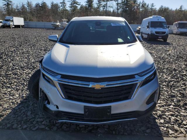 3GNAXUEV9NL221366 - 2022 CHEVROLET EQUINOX LT SILVER photo 5