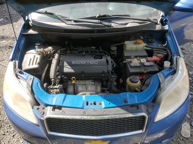 KL1TD6DE4BB140450 - 2011 CHEVROLET AVEO LS BLUE photo 11