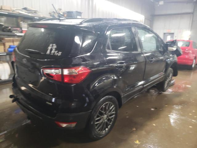 MAJ3P1TE9JC176752 - 2018 FORD ECOSPORT SE BLACK photo 3
