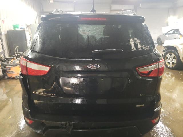 MAJ3P1TE9JC176752 - 2018 FORD ECOSPORT SE BLACK photo 6