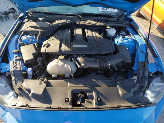 1FA6P8CF0P5300905 - 2023 FORD MUSTANG GT BLUE photo 11