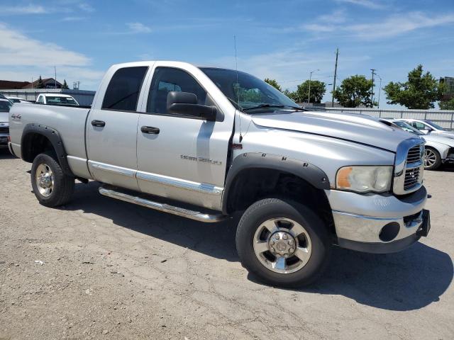 3D7KS28D65G791150 - 2005 DODGE RAM 2500 ST SILVER photo 4